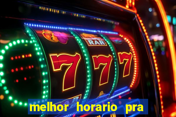 melhor horario pra jogar fortune rabbit